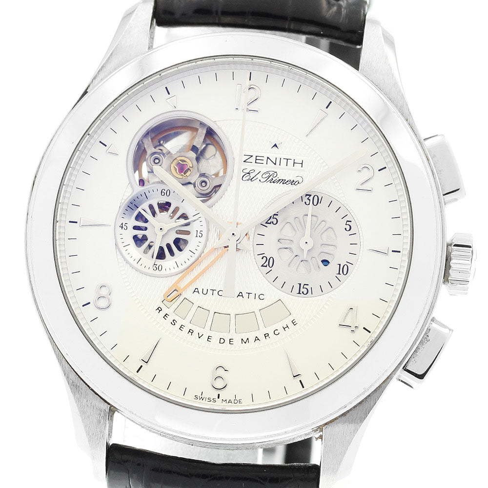 ZENITH Class open El Primero 03.0510.4021 Chronograph Silver Dial Automatic Men's Watch_887437