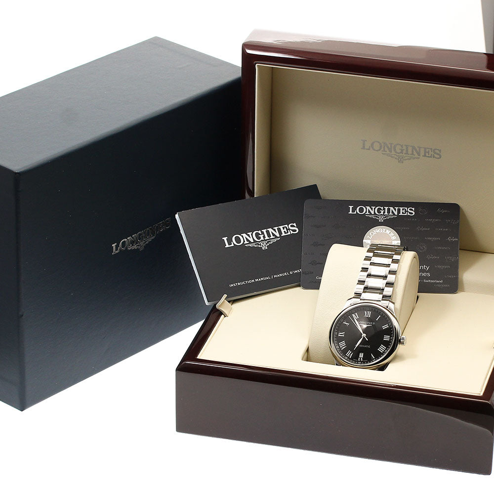 LONGINES Master collection L2.628.4 Date black Dial Automatic Men's Watch_887440