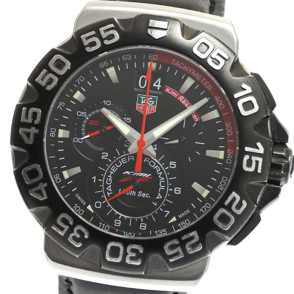 TAG HEUER Formula 1 Kimi Raikkonen Limited Edition CAH1014 Quartz Men's _887447