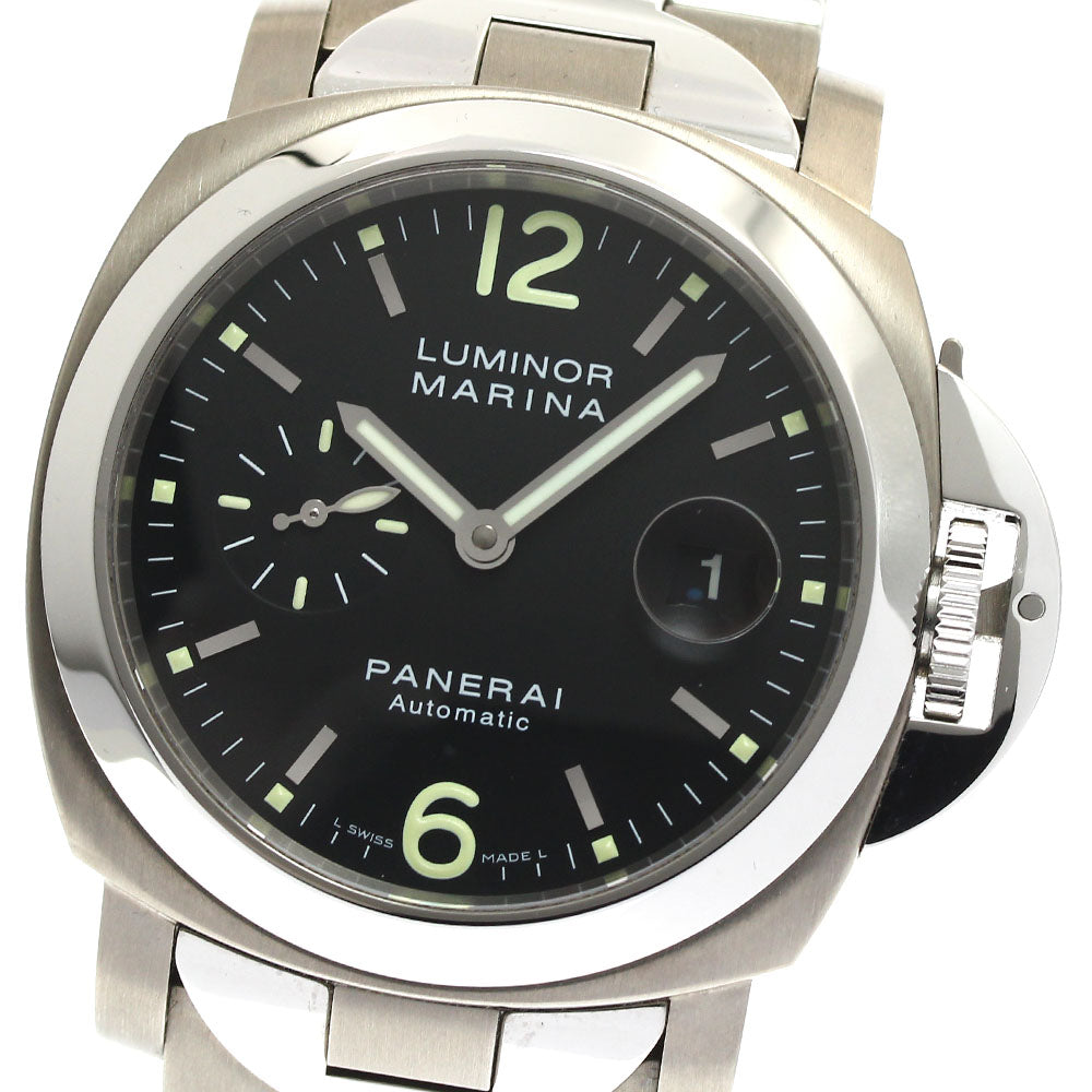 PANERAI Luminor Marina PAM00165 Small Second Date Automatic Men's Watch_887452
