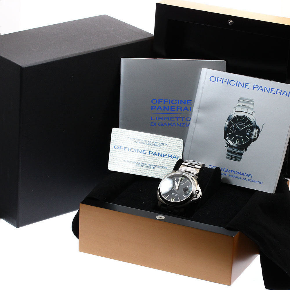 PANERAI Luminor Marina PAM00165 Small Second Date Automatic Men's Watch_887452