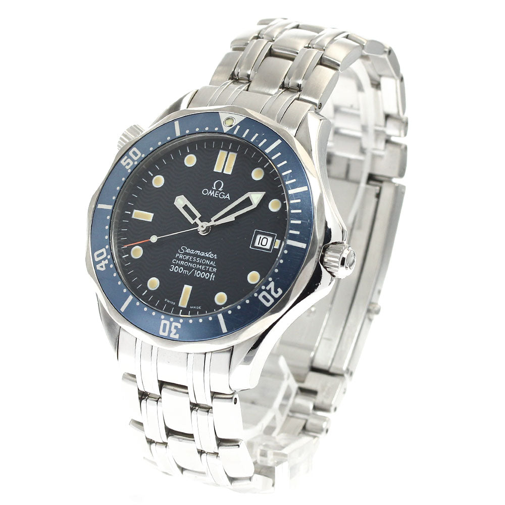 OMEGA Seamaster300 2531.80 Date Navy Dial Automatic Men's Watch_887454