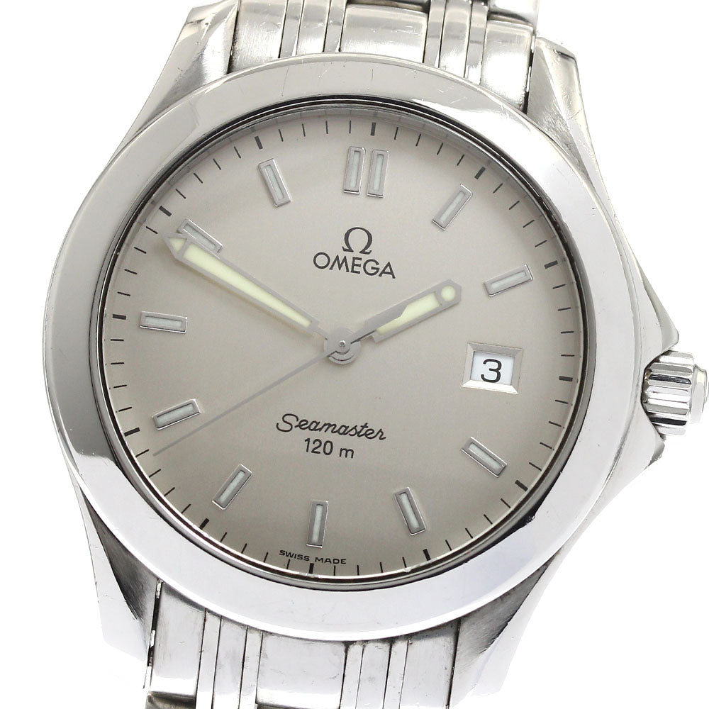 OMEGA Seamaster120 2511.33 Date Silver Dial Quartz Men's Watch_887461