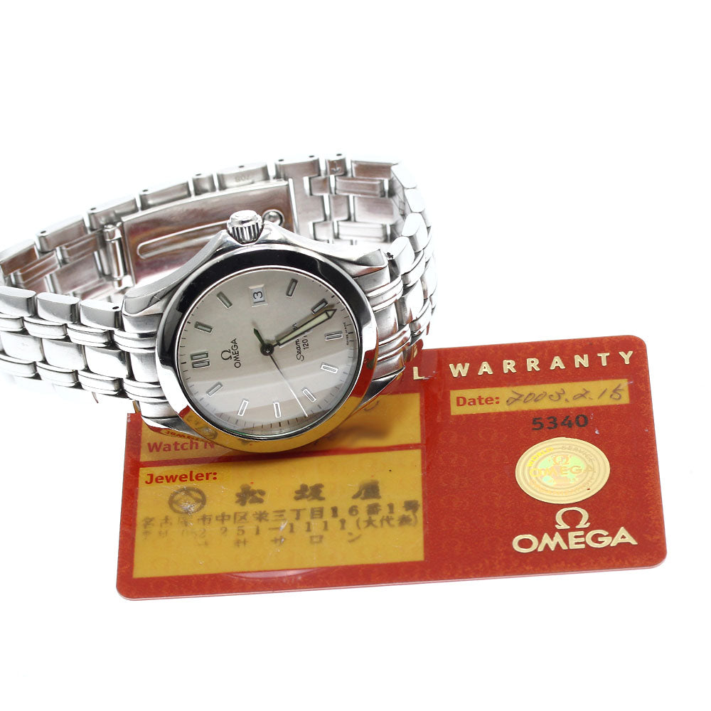 OMEGA Seamaster120 2511.33 Date Silver Dial Quartz Men's Watch_887461