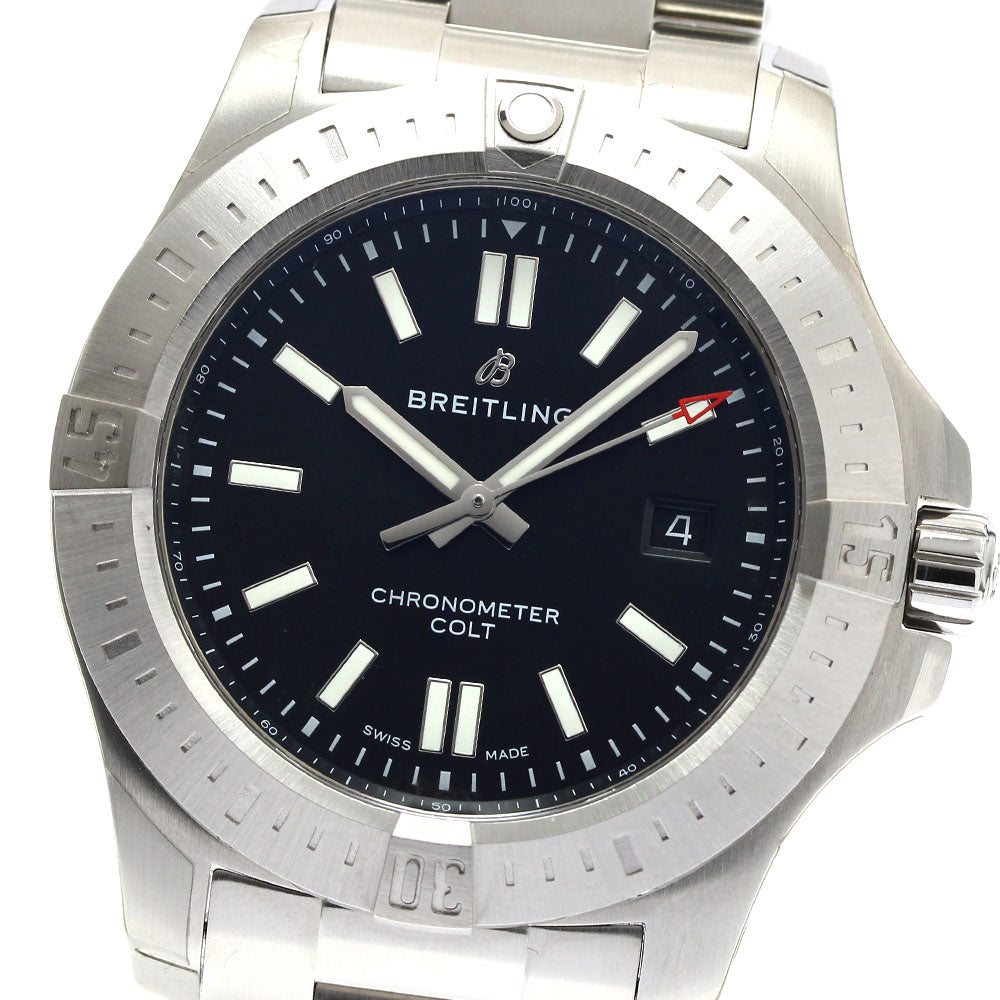 BREITLING Colt A17388 Date Black Dial Automatic Men's Watch_887466