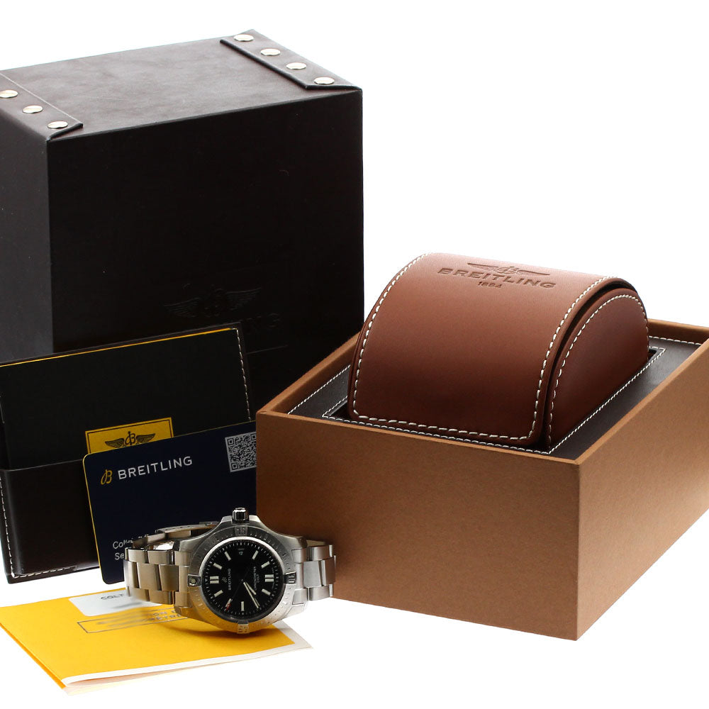 BREITLING Colt A17388 Date Black Dial Automatic Men's Watch_887466