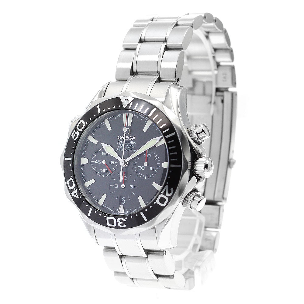 OMEGA Seamaster300 2594.50 Chronograph Date black Dial Automatic Men's_887900