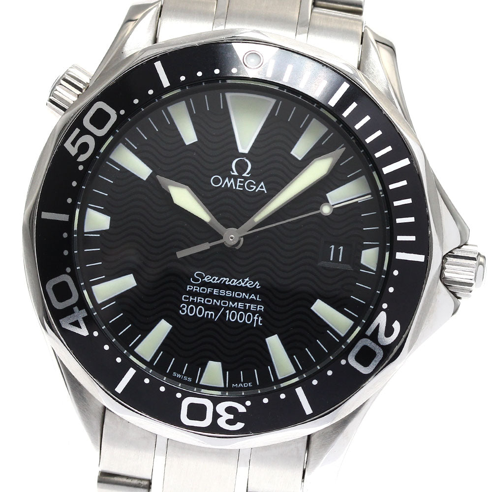 OMEGA Seamaster300 2254.50 Date black Dial Automatic Men's Watch_887924
