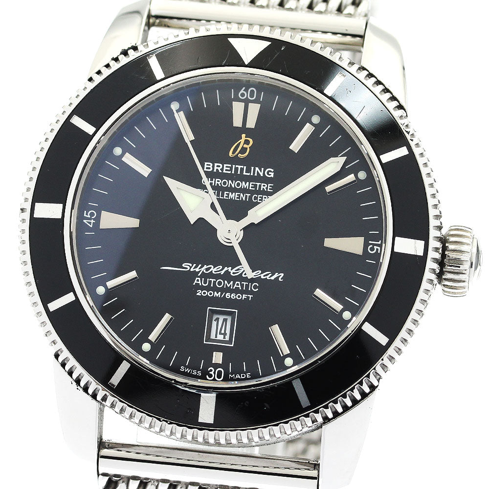 BREITLING Superocean Heritage46 A17320 Date black Dial Automatic Men's_887941