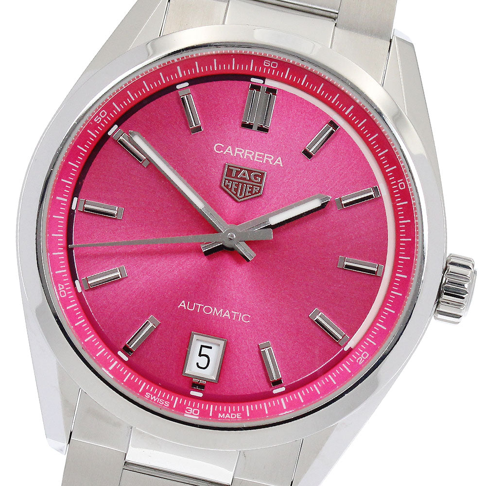 TAG HEUER Carrera WBN2313 Caliber 7 pink Dial Automatic Boy's Watch_887942