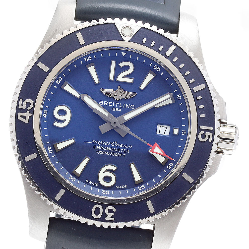 BREITLING Super Ocean 44 A17367 Date blue Dial Automatic Men's Watch_887958