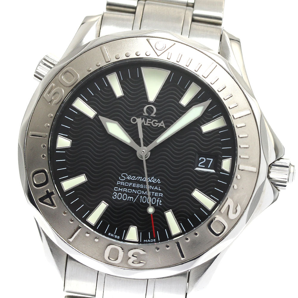 OMEGA Seamaster300 2230.50 Date black Dial Automatic Men's Watch_887961