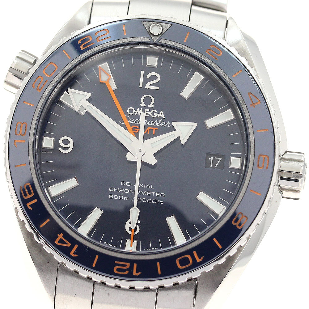 OMEGA Seamaster Planet Ocean Good Planet 232.30.44.22.03.001 GMT AT Men's_887978