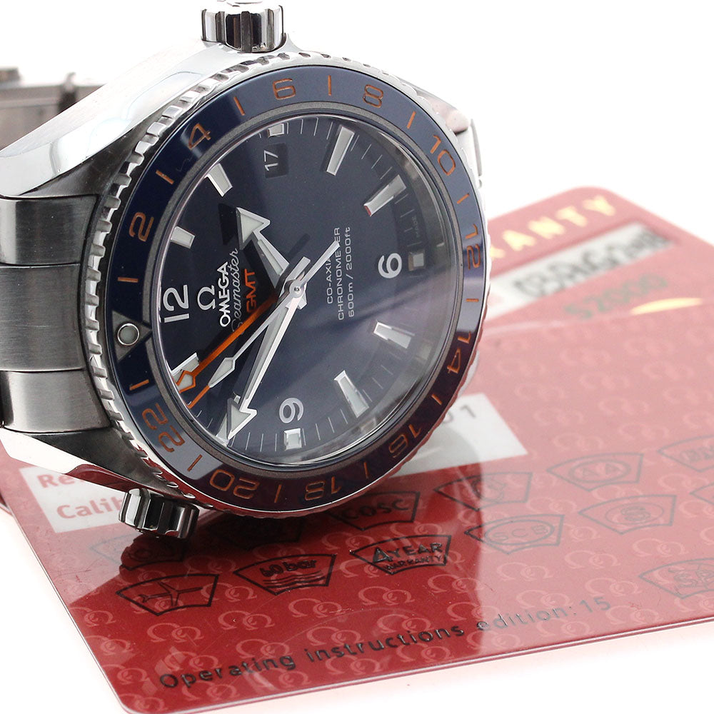 OMEGA Seamaster Planet Ocean Good Planet 232.30.44.22.03.001 GMT AT Men's_887978