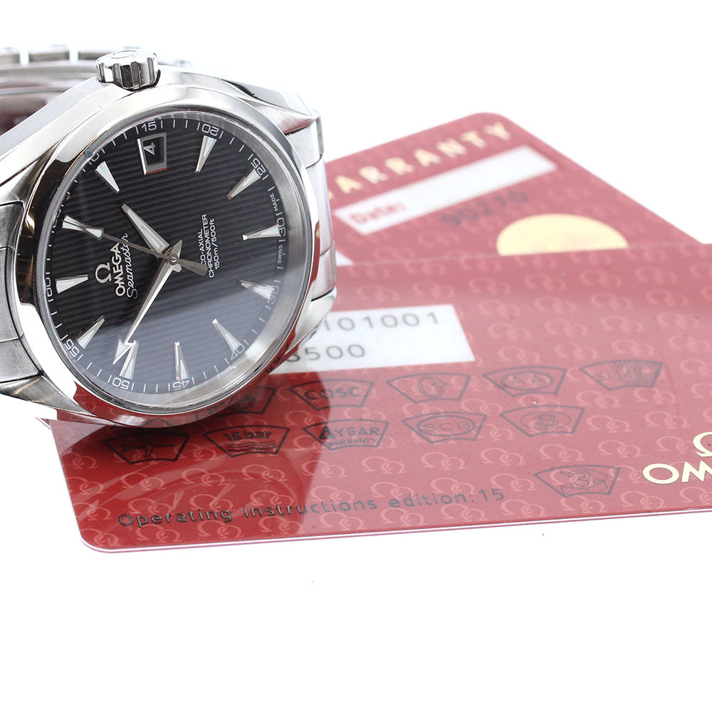 OMEGA Seamaster Aqua Terra 231.10.39.21.01.001 Date Automatic Men's Watch_887986