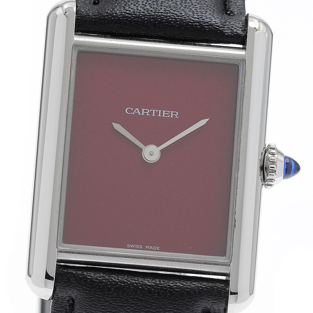CARTIER Tank Must LM WSTA0054 Quartz Men's Watch_887998