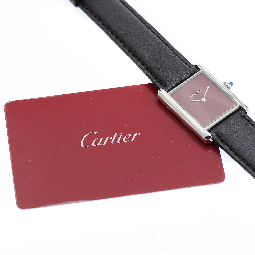 CARTIER Tank Must LM WSTA0054 Quartz Men's Watch_887998