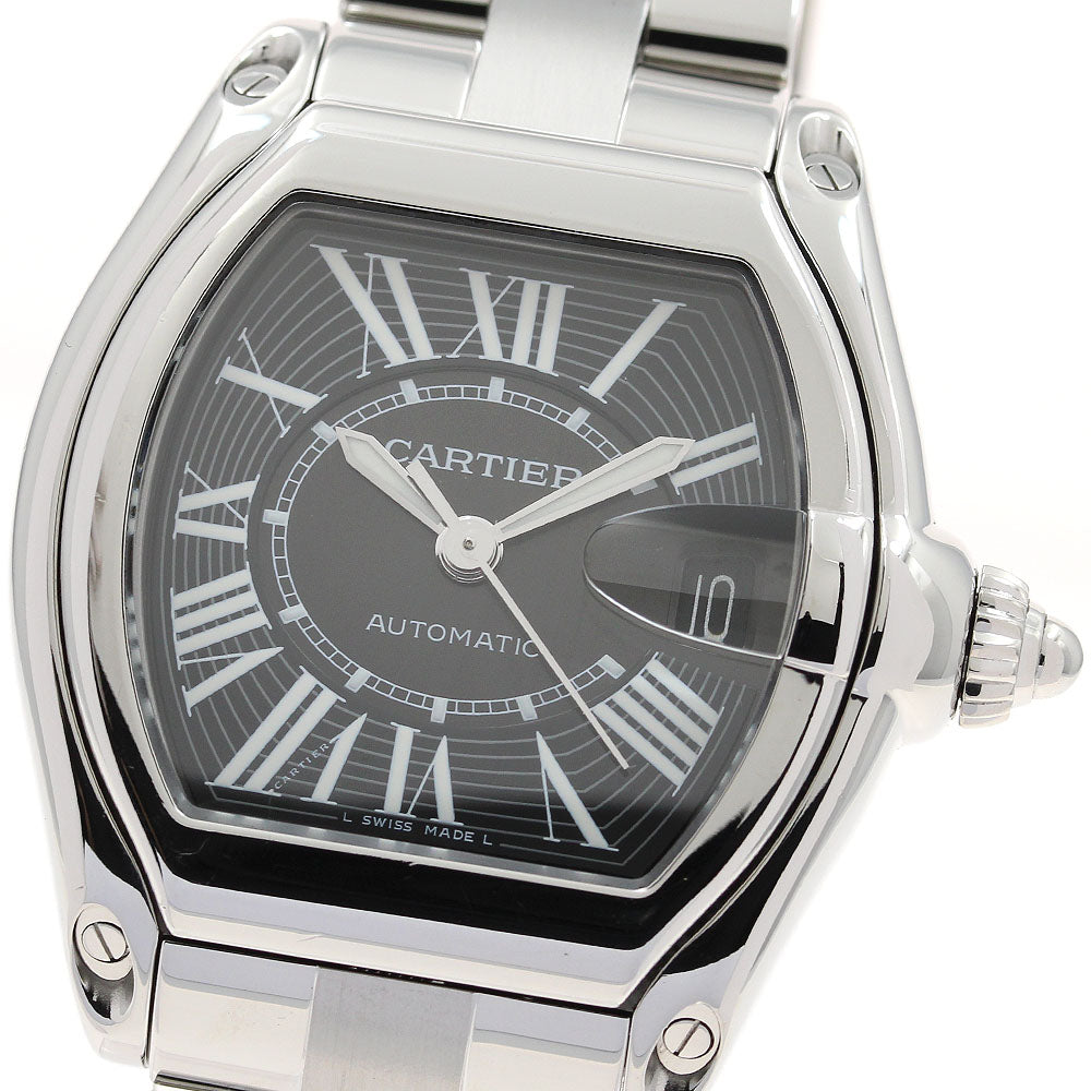 CARTIER Roadster LM W62041V3 Date black Dial Automatic Men's Watch_888002