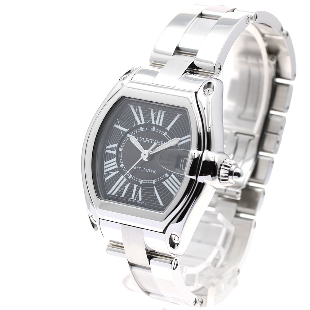 CARTIER Roadster LM W62041V3 Date black Dial Automatic Men's Watch_888002