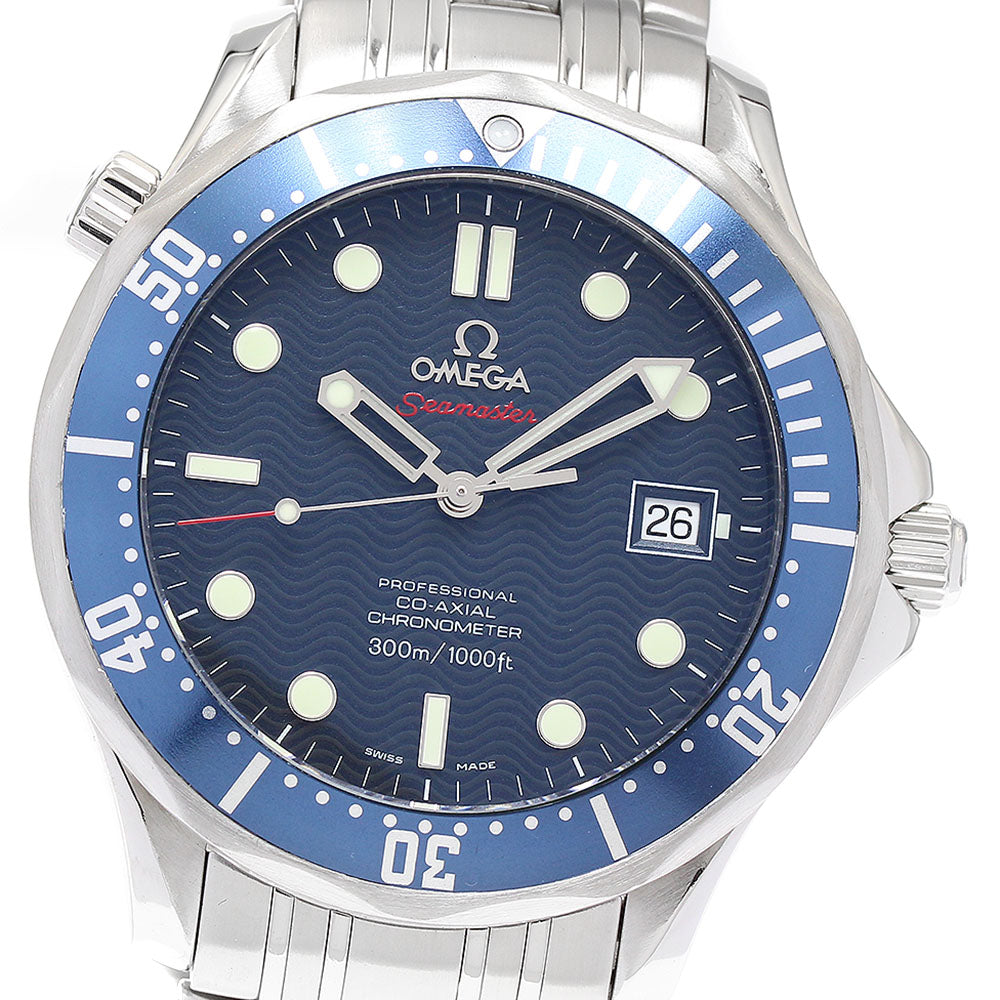 OMEGA Seamaster diver 300 2220.80 Date Navy Dial Automatic Men's Watch_888017