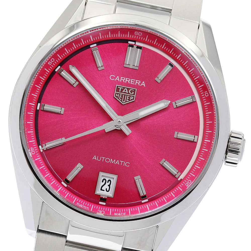 TAG HEUER Carrera WBN2313 Caliber 7 pink Dial Automatic Boy's Watch_888054