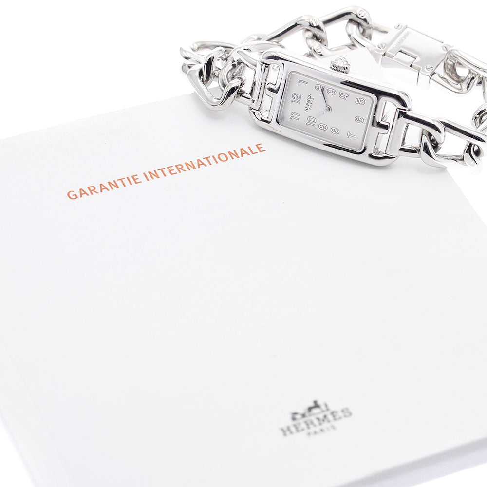 HERMES Nantucket NA2.110 Silver Dial Quartz Ladies Watch_888058