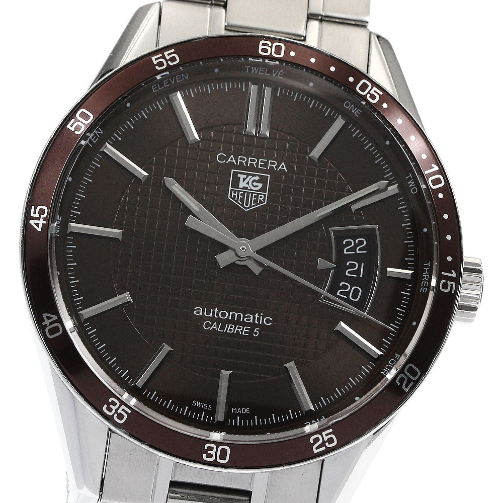 TAG HEUER Carrera WV211N-0 Caliber 5 Brown Dial Automatic Men's Watch_888084
