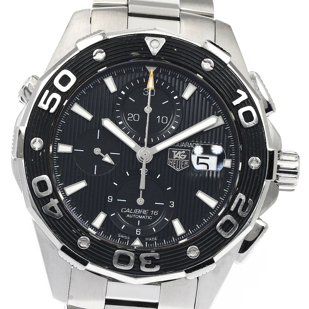 TAG HEUER Aqua racer CAJ2110 Date Chronograph Automatic Men's Watch_888116
