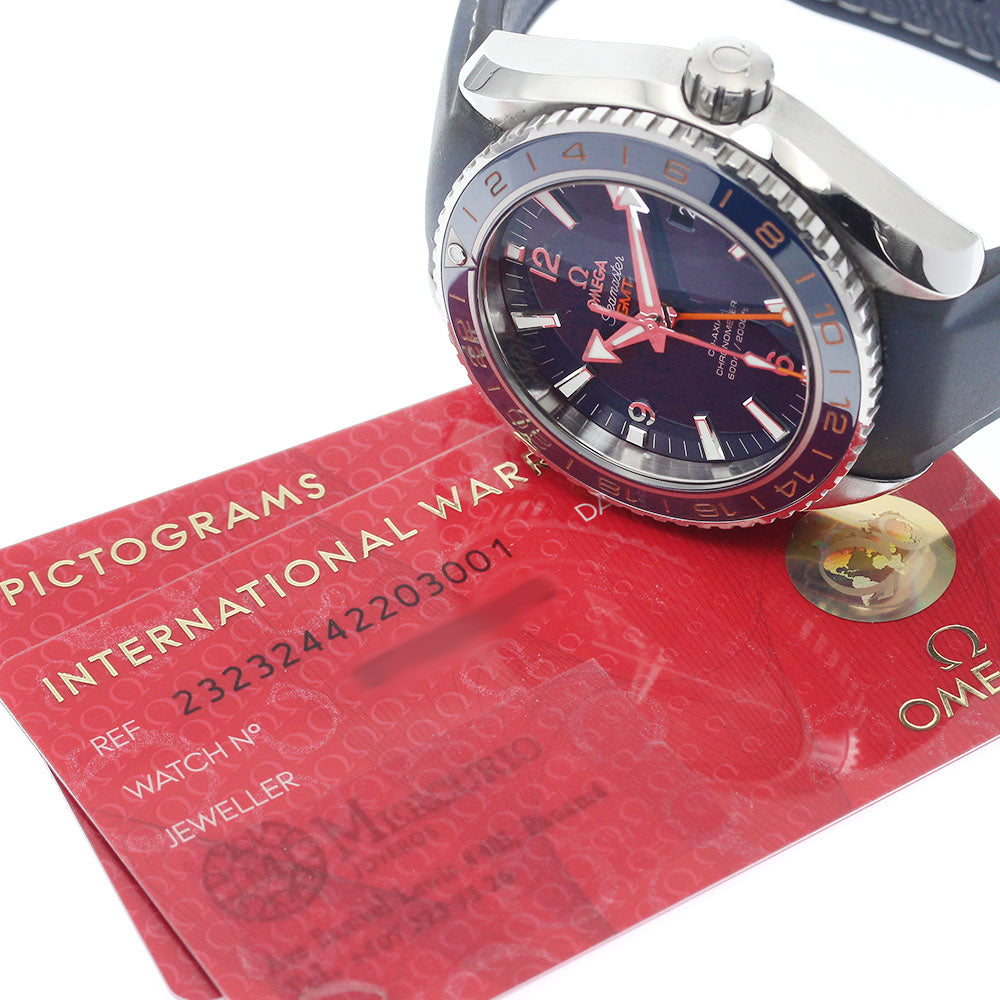 OMEGA Seamaster Planet Ocean Good Planet 232.32.44.22.03.001 GMT AT Men's_888119