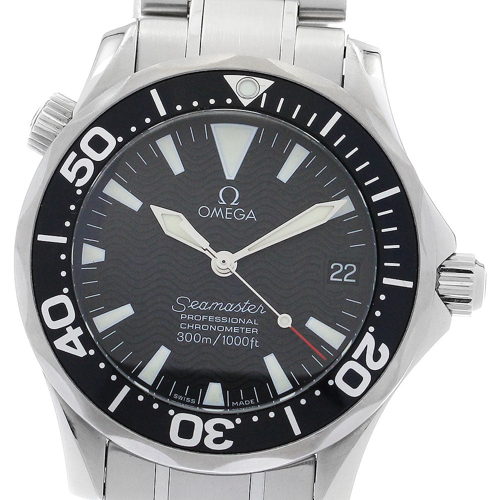 OMEGA Seamaster300 2252.50 Date black Dial Automatic Boy's Watch_888147