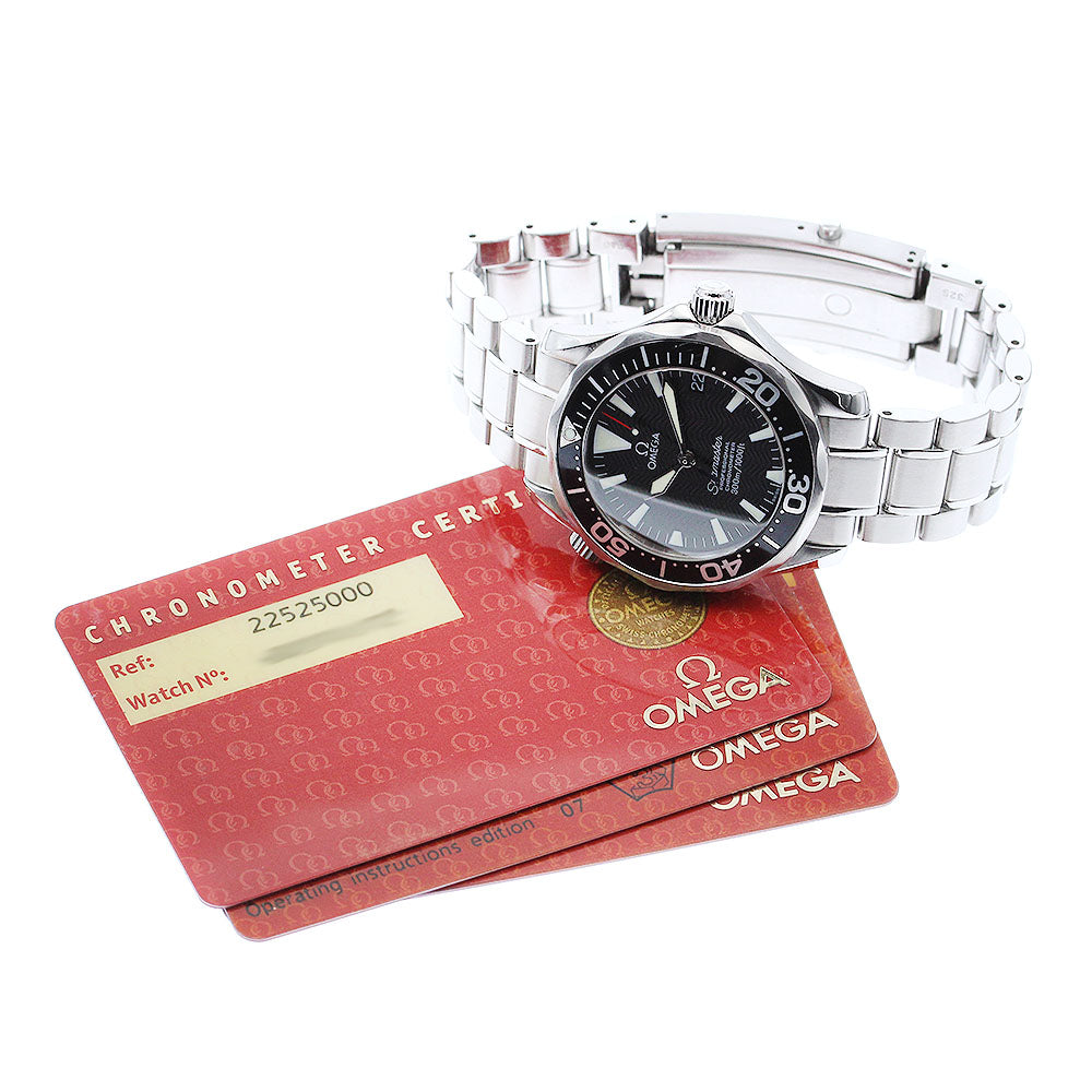 OMEGA Seamaster300 2252.50 Date black Dial Automatic Boy's Watch_888147