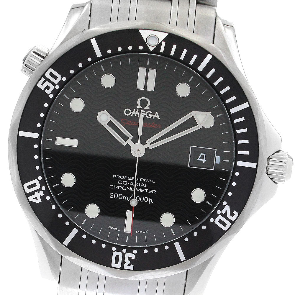 OMEGA Seamaster Diver 300M Date Co-Axial black Dial Automatic Men's Watch_888154