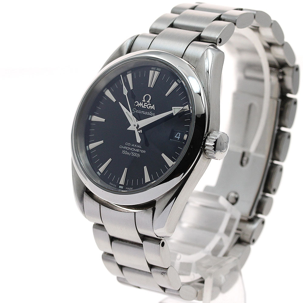 OMEGA Seamaster Aqua Terra 2504.50 Date Black Dial Automatic Boy's Watch_888156