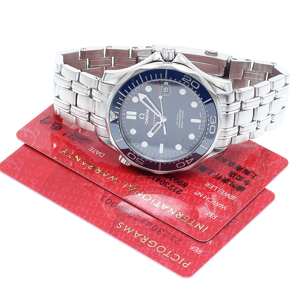 OMEGA Seamaster Diver 300M 212.30.41.20.03.001 Date Co-Axial blue Dial Automatic Men's Watch_888211
