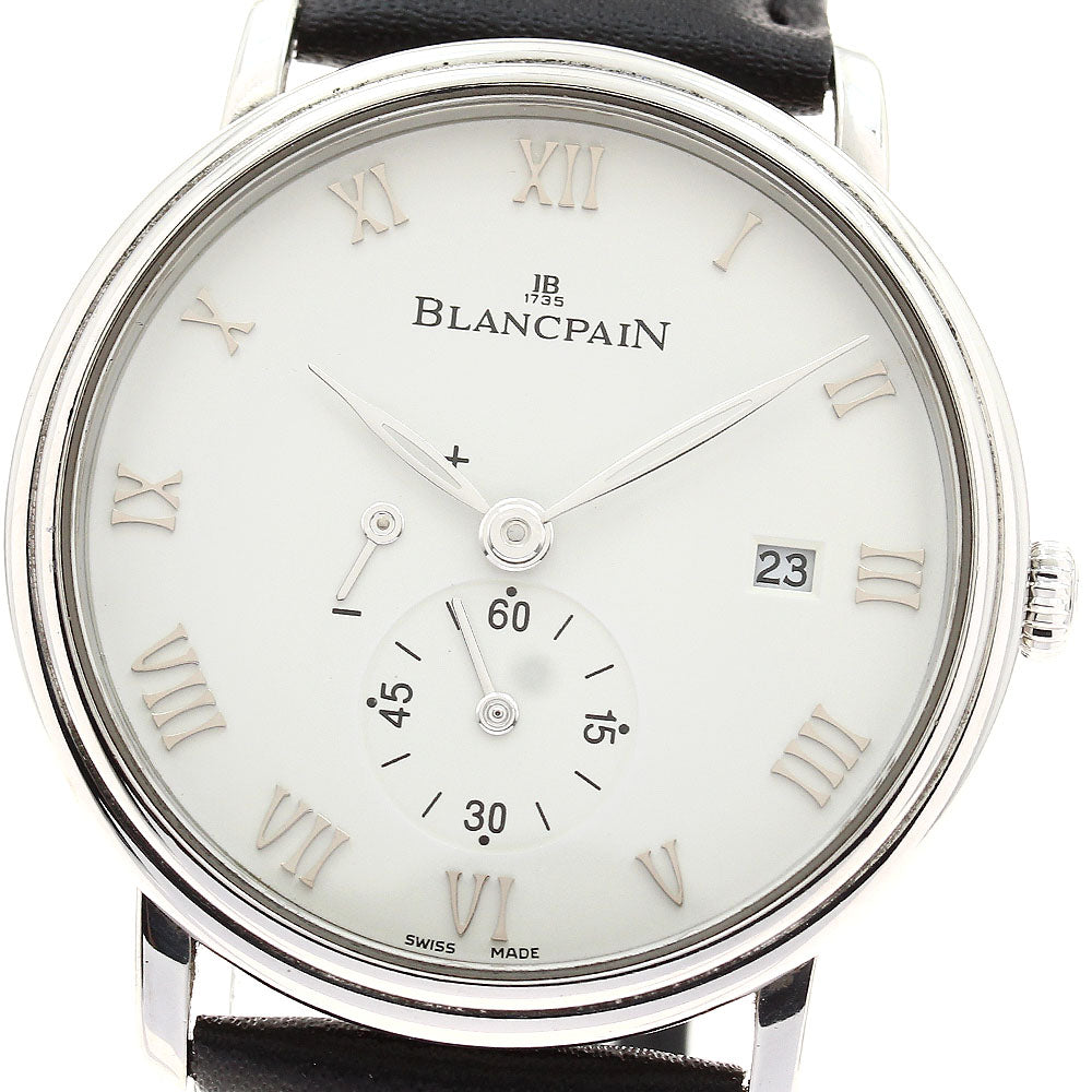 Blancpain Villeret Ultraplate 6606-1127-55B Date Hand Winding Men's Watch_888245