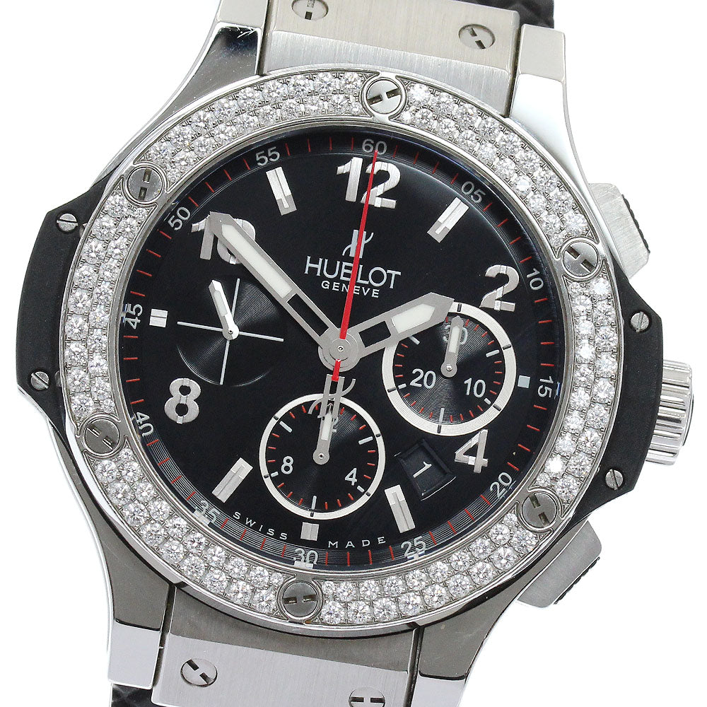 HUBLOT Big Bang Steel 301.SX.130.RX.114 Diamond Bezel Chronograph AT _888251