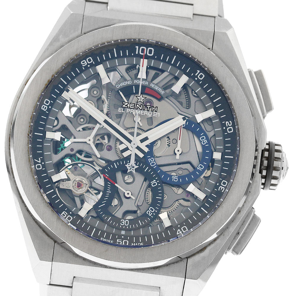 ZENITH Defy El Primero 95.9000.9004 Chronograph skeleton Dial Automatic Men's Watch_888260
