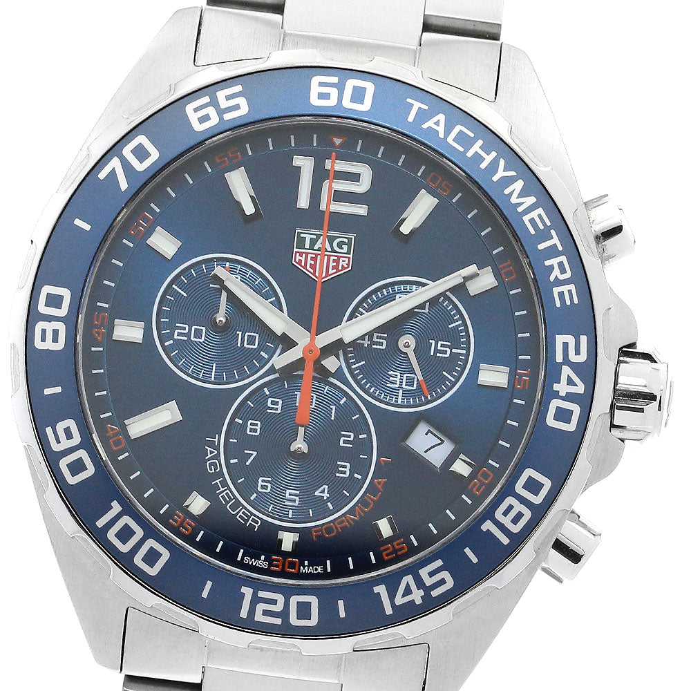 TAG HEUER Formula 1 CAZ1014 Chronograph blue Dial Quartz Men's Watch_888269