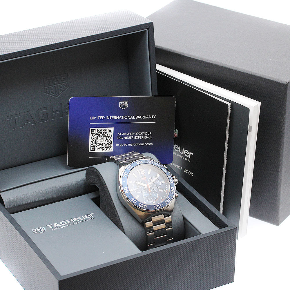 TAG HEUER Formula 1 CAZ1014 Chronograph blue Dial Quartz Men's Watch_888269