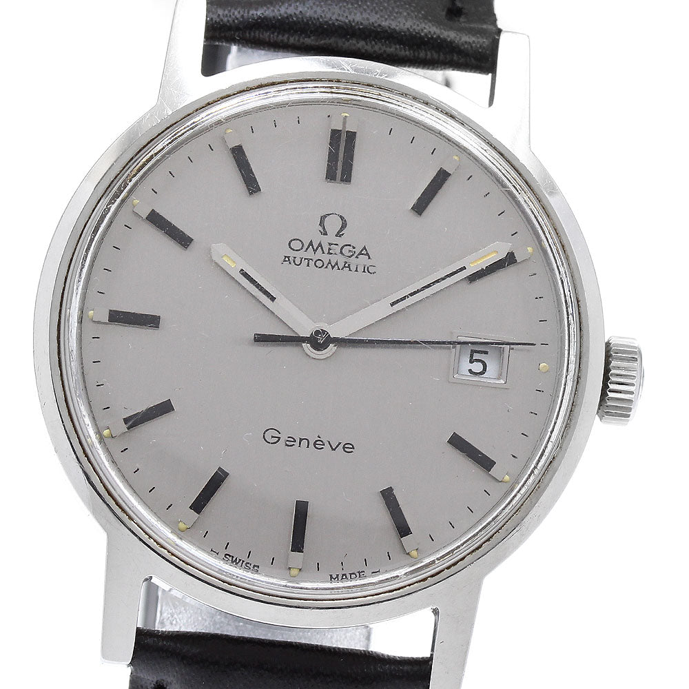 OMEGA Geneve 166.0098 Date Cal.1481 Silver Dial Automatic Men's Watch_888280