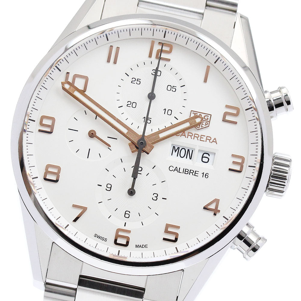 TAG HEUER Carrera CV2A1AC Calibre 16 Silver Dial Automatic Men's Watch_888287