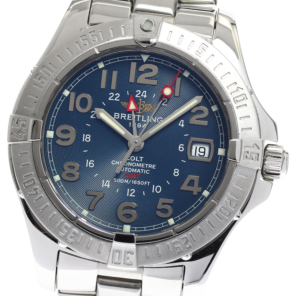 BREITLING Colt A32350 GMT Navy Dial Automatic Men's Watch_888297
