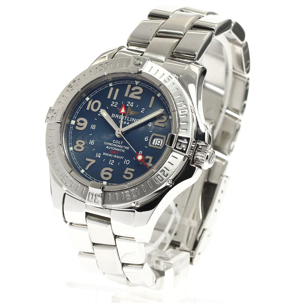 BREITLING Colt A32350 GMT Navy Dial Automatic Men's Watch_888297
