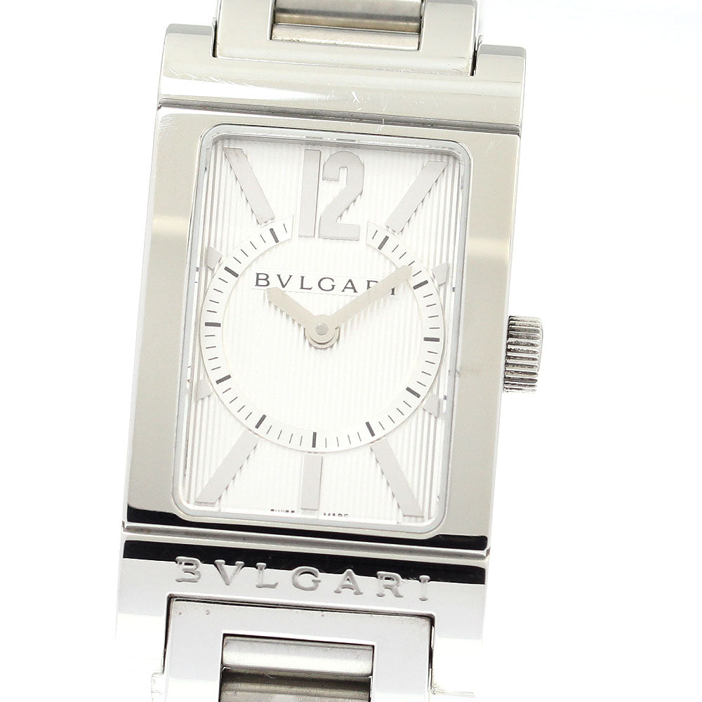 BVLGARI Rettangolo RT39S Silver Dial Quartz Ladies Watch_888304