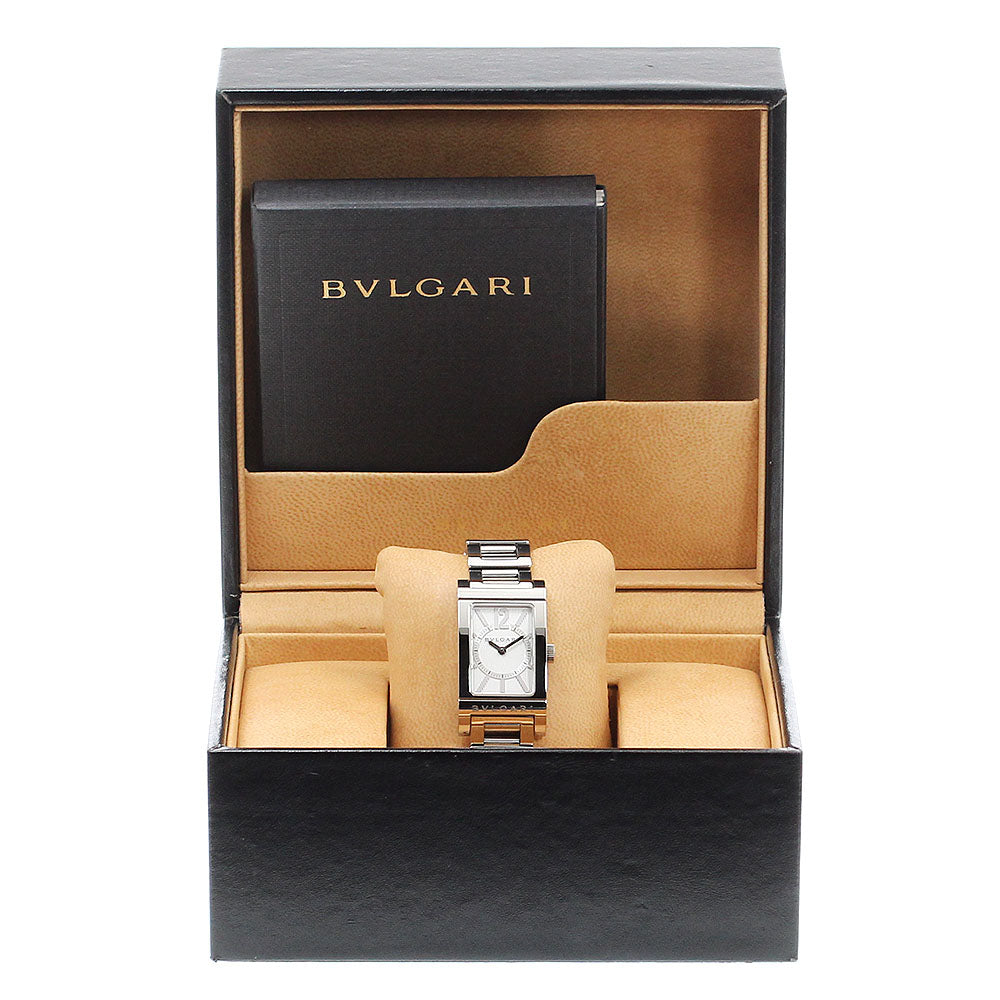 BVLGARI Rettangolo RT39S Silver Dial Quartz Ladies Watch_888304