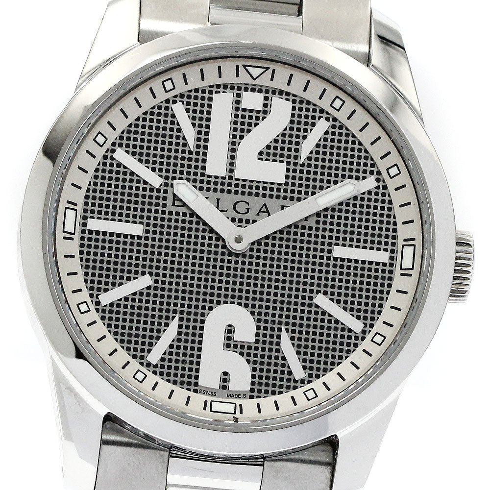 BVLGARI Solo tempo ST37S black Dial Quartz Men's Watch_888322