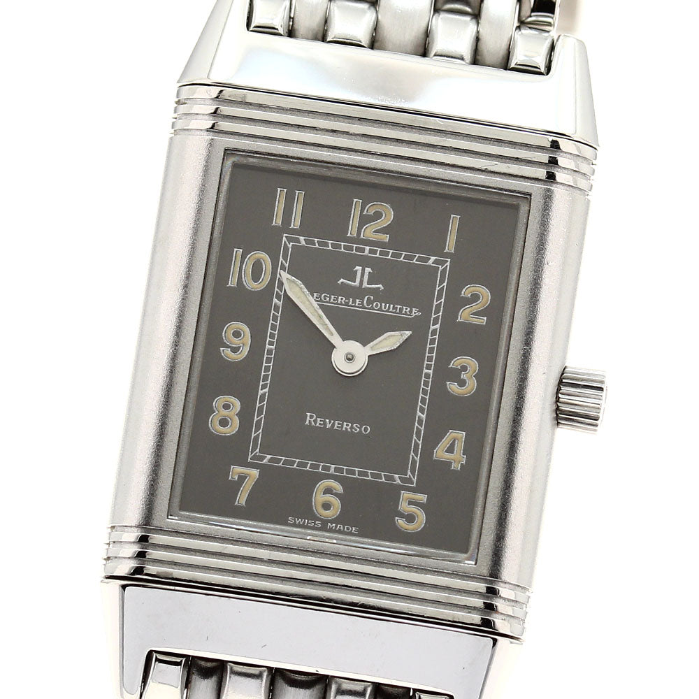 JAEGER-LECOULTRE Reverso shadow 261.8.86 black Dial Hand Winding Ladies Watch_888359