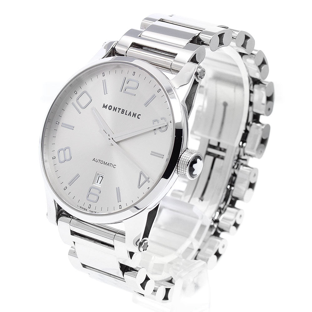 MONTBLANC Time walker 7070 Date Silver Dial Automatic Men's Watch_888370