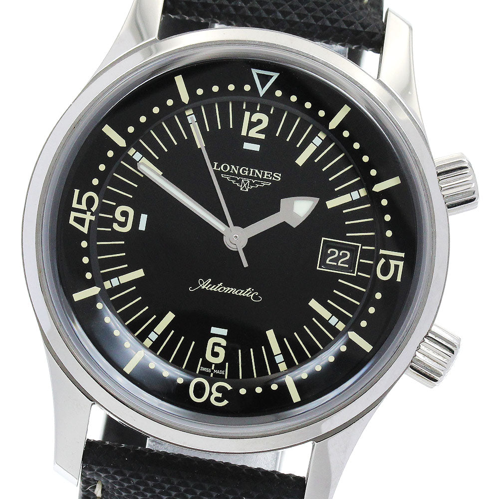 LONGINES Legend diver L3.674.4 Date Black Dial Automatic Men's Watch_888400