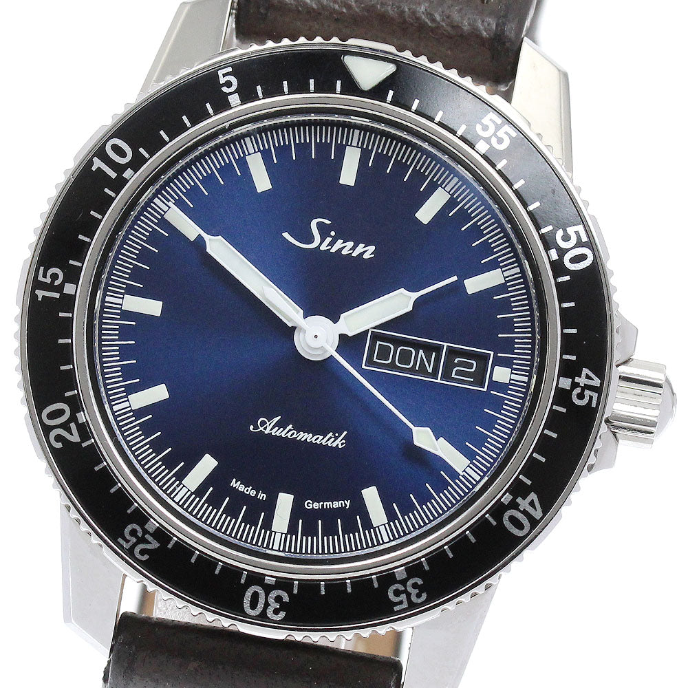 Sinn 104 104.ST.SA.IB Day date blue Dial Automatic Men's Watch_888401